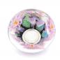 Preview: Heritage Flowerpainting Donut - Elfbeads Glass